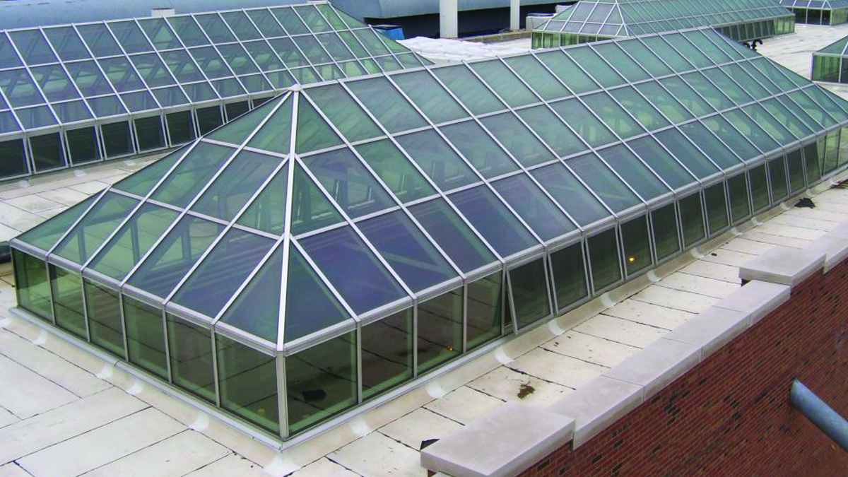 Skylight over pool Cavalier