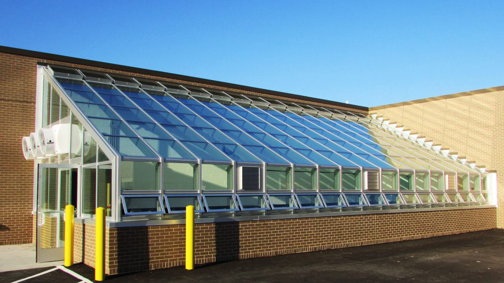 Skylight over pool Cavalier