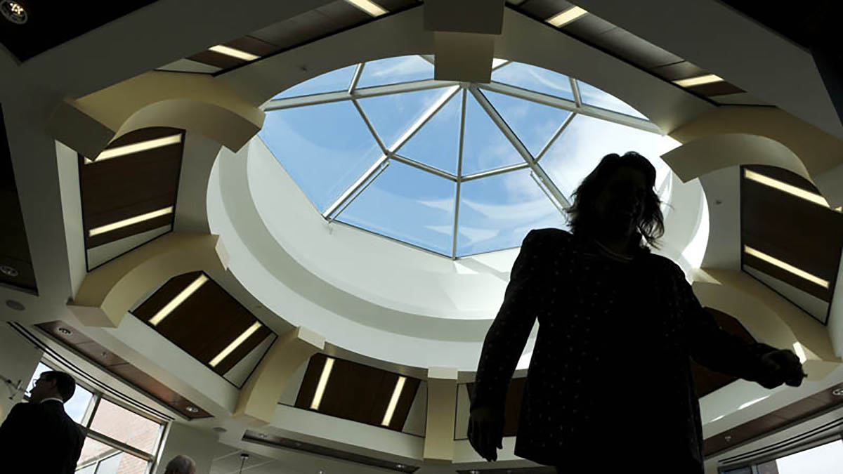 Skylight over pool Cavalier