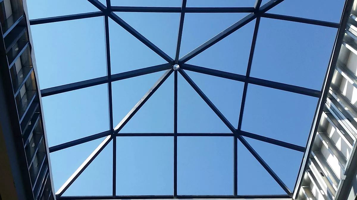 Skylight over pool Cavalier