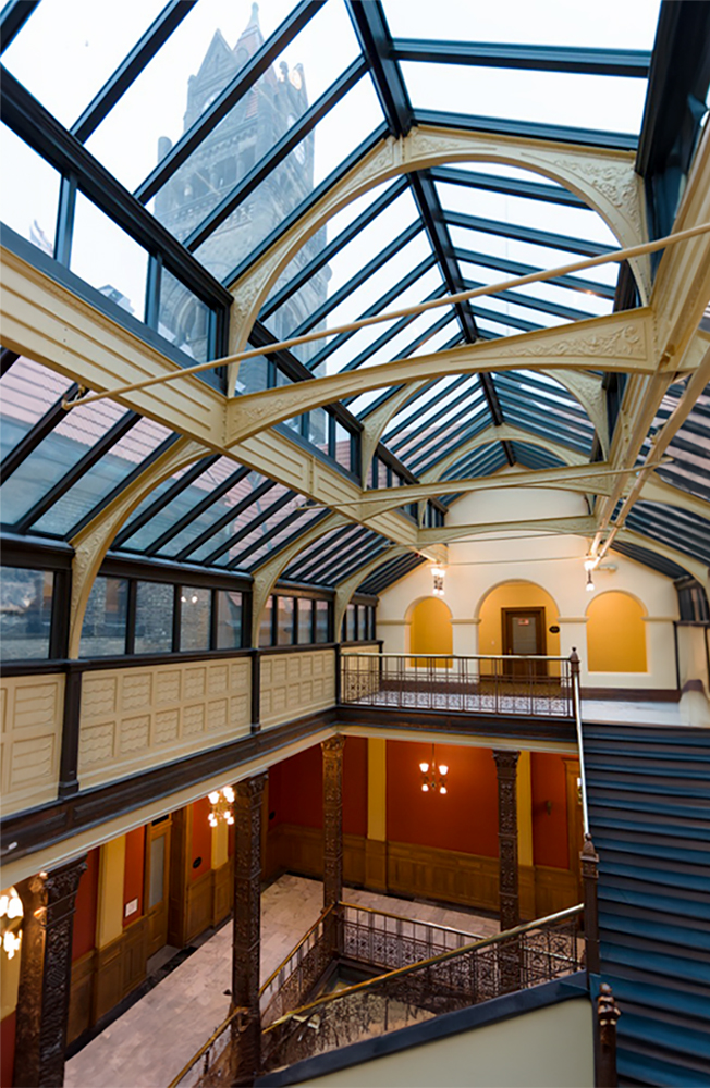 Historical skylight renovation