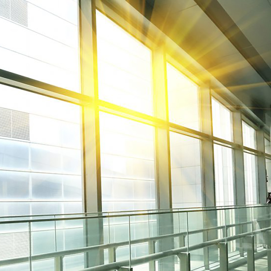 Glare from bad daylighting